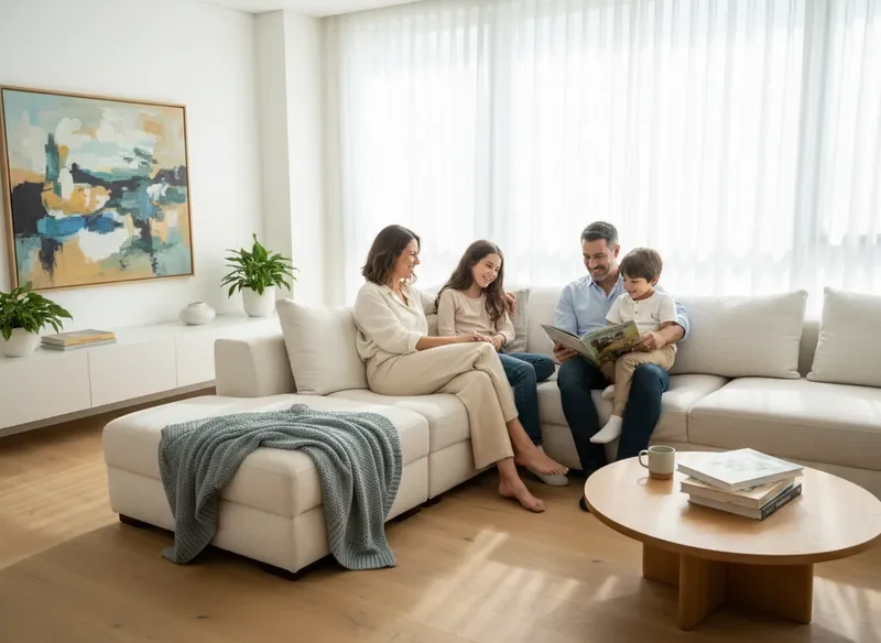 ביטוח לפרטיים – משפחה ישראלית בבית